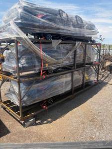 lot 436 image: SDLGC100 6-Person Electric Golf Cart 4000W 60V black unassembled