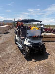 lot 439 image: SDLGC100 6-Person Electric Golf Cart 4000W 60V white