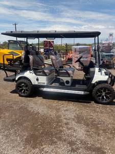 lot 440 image: SDLGC100 6-Person Electric Golf Cart 4000W 60V white