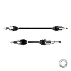 lot 17319 image: KAX 66-1519 66-1520 Front CV Axle Fit for 2012-2017 Chevrolet Sonic 1.8L (TransAT) CV Joint Shaft - Retail $116