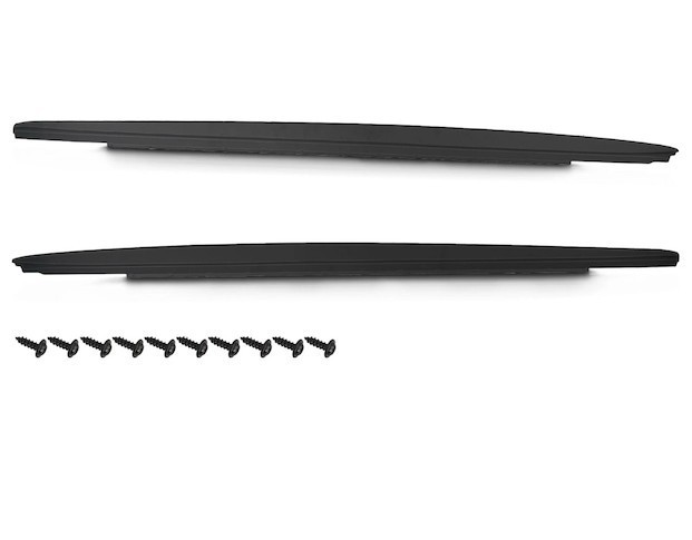 lot 391712 image: Matte Black Side Skirt Extension Lip For 2017-2023 BMW 5 Series G30 G31 M Sport