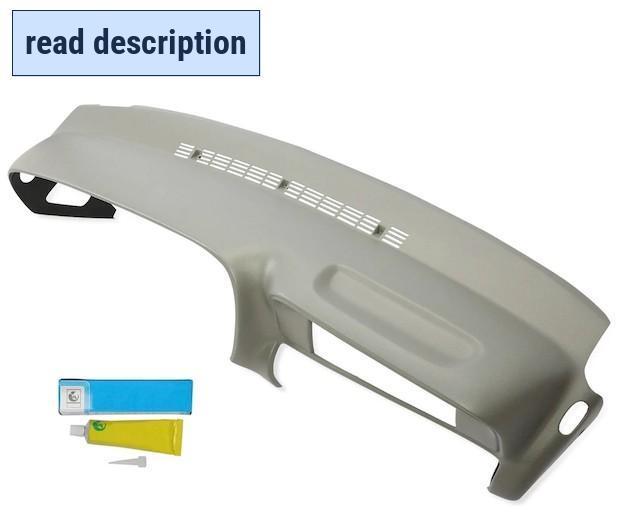lot 271421 image: Retails for $146 Molded Dash Cover Overlay for 1997-99 2000 Chevy GMC SUVs CK1500 Suburban Grey