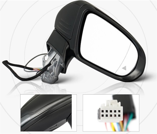 lot 471494 image: Retails for $119 Right Passenge Mirror Blind Spot FIT Mercedes E400 E300 2018-2021 Coupe 2 Door
