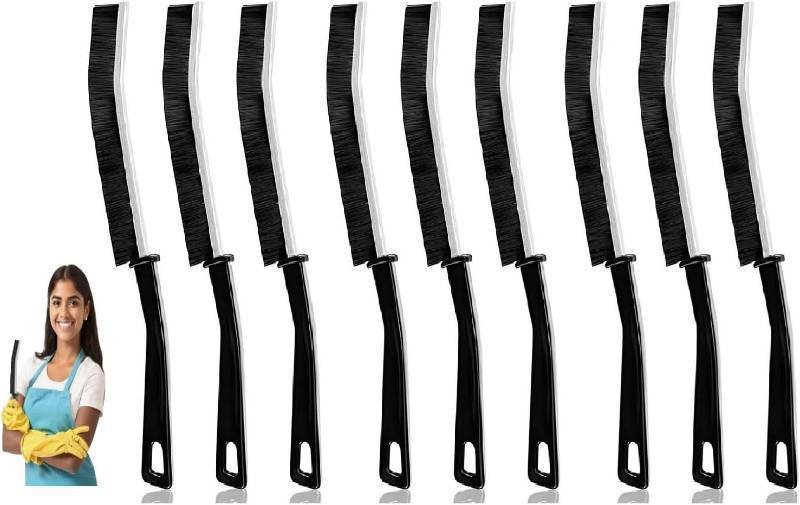 lot 201498 image: 9 PCS Crevice Cleaning Brush,Hard Bristle Crevice Cleaning Brush,Crevice Cleaning Tool is Effective to Clean The Small Gap of Kitchen, tolilet and Windows.