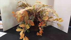 lot 1074 image: Plater with Faux Greenery