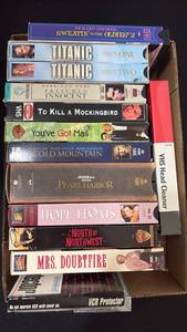 lot 1082 image: VHS Including Titanic 1&2
