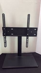lot 1094 image: Intertek Black Metal Tv Stand