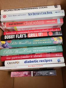 lot 1225 image: Cookbooks