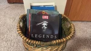 lot 2050 image: Books and Attractive Basket