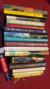 lot 2056 image: Books Including Nicholas Sparks The Wish
