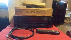 lot 2068 image: Sony Digital AudioVideo Control Center STR-DE595 with Remote and Cables