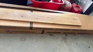 lot 3007 image: Marta Duran Solio solid hard wood flooring assorted sizes