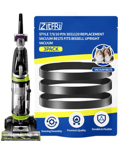 lot 63251 image: Bissell Style 7910 PN 3031120 Vacuum Belt 3-Pack for Bissell PowerForce Helix CleanView Swivel Rewind Pet Powerlifter Pet Hair Eraser Vacuum Cleaner Rewind Parts 2031093 32074 3031123 - Retail $0