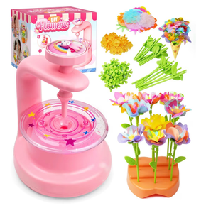lot 63262 image: VNLINA DIY Fabric Flower Bouquets Toys �� Crafts for Girls, Arts and Crafts for Kids Ages 4-8 8-12, Perfect Holiday Party Activity Toy, Birthday Gifts for Girl (Pink) - Retail $0