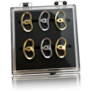 lot 63269 image: 2 Pairs Original Magic Earring Backs for Droopy Ears  Earrings Lifters for Heavy Earring  Earing Lifter Backs  Earlobe Secure Clear Miracle (1silver 2gold) - Retail $0