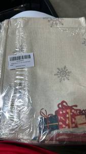 lot 63326 image: Christmas Table Runner 13x108 Inch - Retail $12