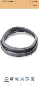 lot 20146 image: MDS65736915 Washer Door Boot Seal Fit for LG washer models Including WM3500CW WM3700HVA WM3700HWA WM3600HVA WM3700HRA, Replace 4964148 AP6983043 PS12748962 EAP12748962 - Retail $0