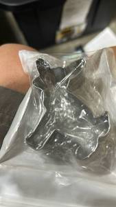 lot 23139 image: Stainless Steel chihuahua Cookie Cutters Set - Retail $6