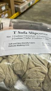lot 23152 image: T Sofa Slipcover Multi-Size Furniture Protector - Retail $25