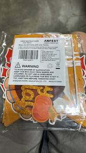 lot 23166 image: Anfest Thanksgiving Party Banner Decoration Kit - Retail $8