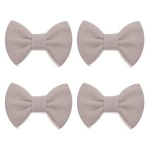 lot 23328 image: Hemoton Heat Resistant Kitchen Clips Bowknot Insulation Clips for Pot Handles Anti-Scald Cooking Clips Silicone Kitchen Accessories 3.54X2.36X1.18 Inch 2 Pairs - Retail $16
