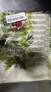 lot 32143 image: Floral Print Fabric  - Retail $8