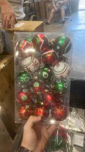 lot 22157 image: Christmas Ball Ornaments Set