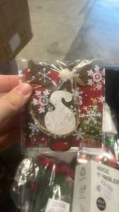 lot 22163 image: Christmas Reindeer 26-Letter Alphabet S Ornament