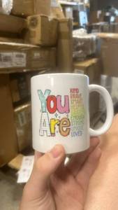 lot 22174 image: You Are Inspirational Quote Coffee Mug