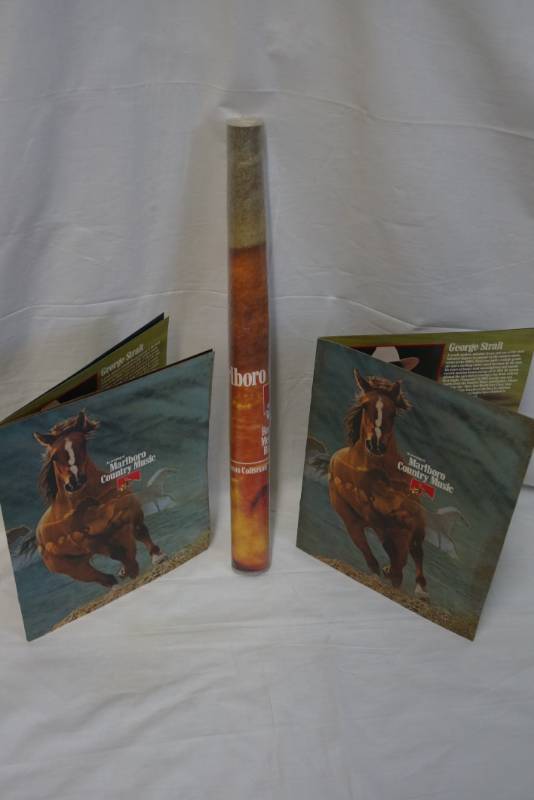 lot 274 image: 1980s Marlboro Country Music Poster Plus 2 Bonuses