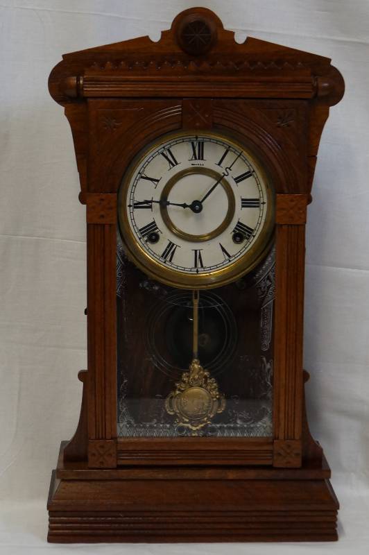 lot 278 image: Vintage  Table Top  Grandfather Clock