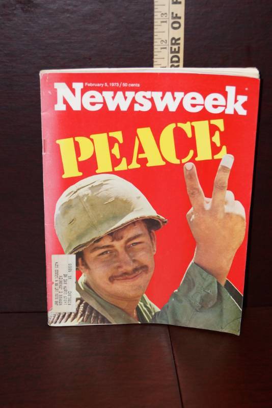 lot 284 image: Newsweek Magazine - Feb. 5th, 1973 - Vietnam War Cease Fire