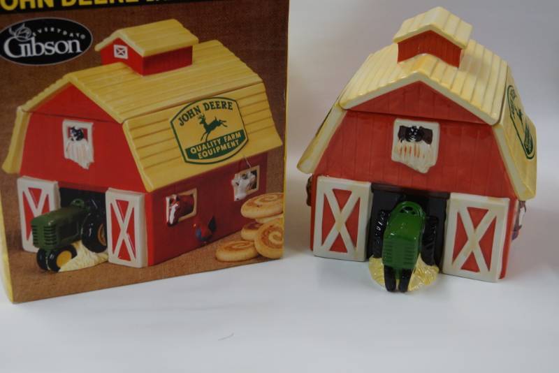 lot 373 image: New in Box - John Deer Cookie Jar
