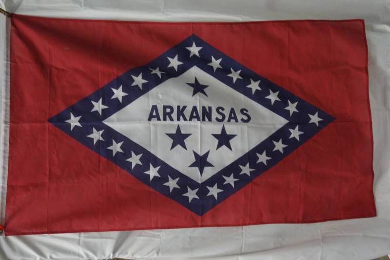 lot 383 image: Large Arkansas Flag