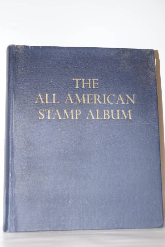 lot 439 image: All American Stamp Album for US Commemorative Stamps  1960 Edition