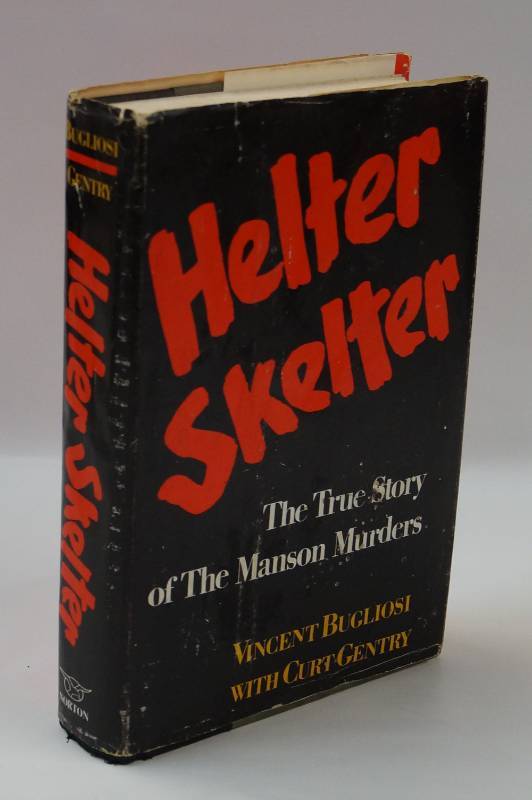 lot 441 image: RARE 1974 Helter Skelter  1st Edition  by Vincent Bugliosi with Curt Gentry