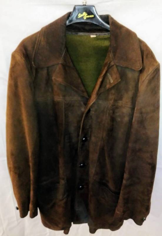 lot 457 image: Vintage Rock-A-Billy Suede Jacket by Skalar Size  38 (Medium)