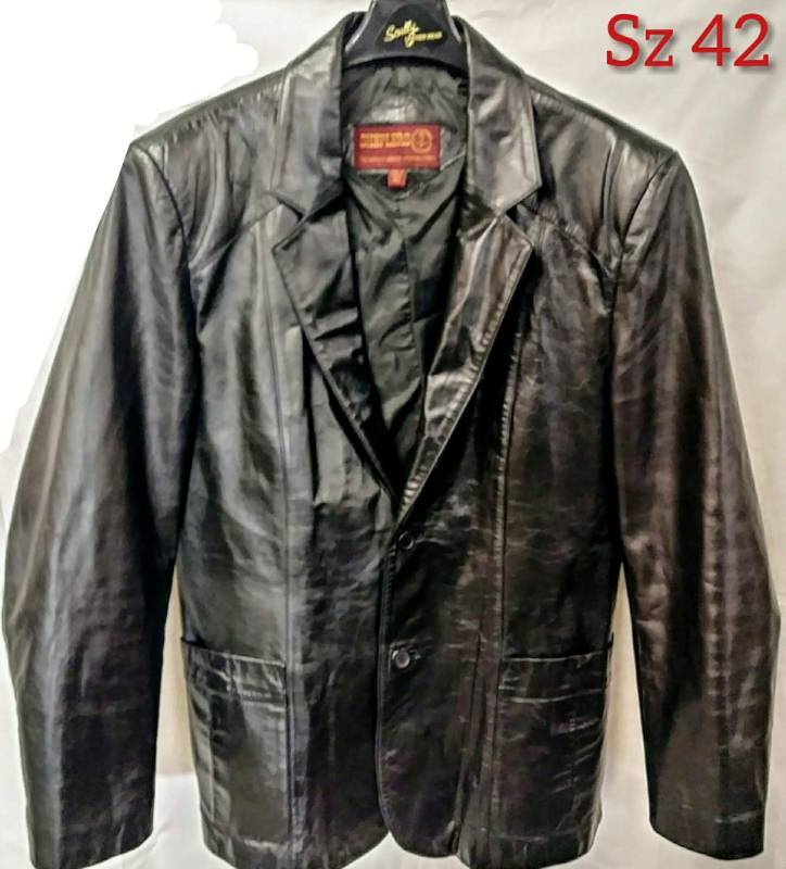lot 455 image: Vintage Rock-A-Billy Leather Jacket From Sheplers  Size 42 (XL)