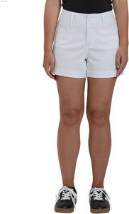 lot 1057 image: Womens Royalty for Me Womens Petite 3-Button Short with Banded Hem White 16P