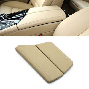 lot 3798 image: Goodithy Compatible with BMW 5 Series, Center Console Armrest Box Cover, Central Leather Armrest Lid Storage Case Cover Replacement Trim for BMW F10 F11 F18 520 523 525 528 530 2010-2017 (Beige)