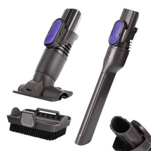 lot 3799 image: Vacuum Crevice Tool Brush Replacement Parts Compatible with Shark Pet Cordless Stick IX141 IZ162H IZ163H IZ362H IZ562H IZ140 IZ142 UZ145 Removable two-in-one Tool Brush Attachments for D-Shaped Vacuum
