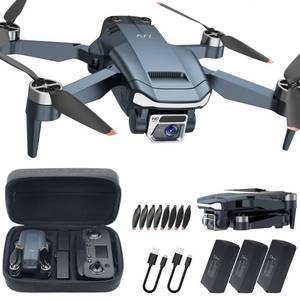 lot 3808 image: CHUBORY A77 Brushless Motor Drone with Camera for Adults 4K HD, 84 Min Extended Flight Time, 2650 FT Long Control Range, WiFi FPV Quadcopter, Follow Me Feature, Auto Hover, 3 Batteries for Beginners