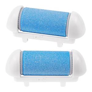 lot 4174 image: 2 Pcs Electronic Foot File Refills, Foot File Roller Head, Foot Scrubber Callus Remover for Peeling Pedicure Callus Remover