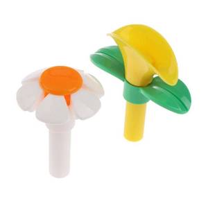 lot 4176 image: gofidin 2PCS Cat Fountain Replacement Flower Nozzle Head for Round Cubic Top Water Dispen