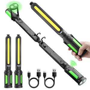 lot 4180 image: Sylsmart Rechargeable Mechanic Light, 2-in-1 Magnetic Light Bar with Motion Sensor, 2400LM Underhood Work Lights for Mechanics, for Automotive Repair, Inspection, Garage, Emergency