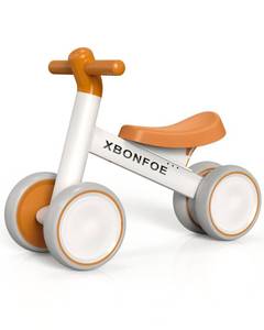 lot 5847 image: XBONFOE Baby Balance Bike for 1 Year Old Boys Girls, 10-24 Month Toddler Balance Bike, Baby Bike with No Pedal 4 Silence Wheels, First Ride on Toys with Adjustable Soft Seat, First Birthday Gifts