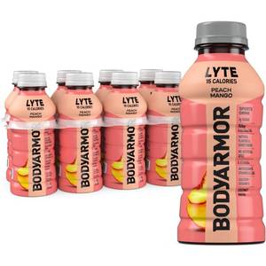 lot 5860 image: BODYARMOR LYTE Peach Mango Sports Drink - 8pk12 fl oz Bottles