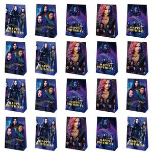 lot 10223 image: Optiacan 20pcs Descendants Goodie Bags, Descendants Themed Party Bags for Boys Girls Kids Party Decorations (Descendants)