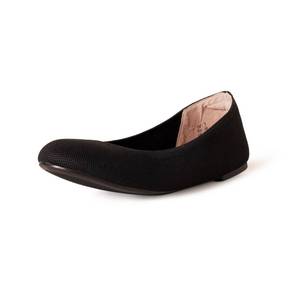 lot 10229 image: Amazon Essentials Womens Knit Ballet Flat, Black, 5.5