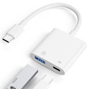 lot 10290 image: USB C to USB Adapter, Thunderbolt 3 to USB 3.0 OTG Adapter with 30W PD Fast Charging Port for MacBook ProAir, iPhone 17 Air16 Pro Max16 Plus16e15,Samsung Galaxy S25S24S23,iPad,Pixel,Chromebook